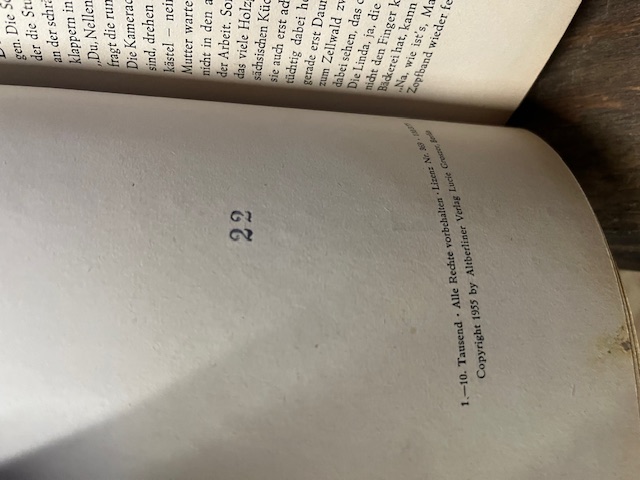 Die Frau aus Siebenlehn, Enderlein, 1955