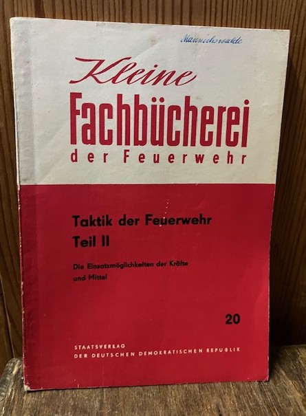 Kleine Fachb&uuml;cherei der Feuerwehr 4 B&uuml;cher