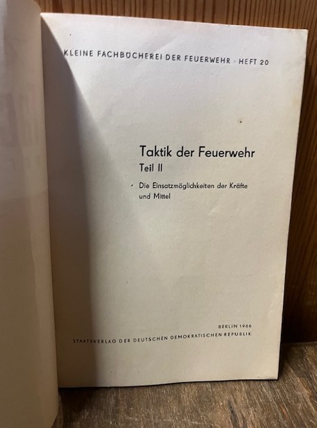 Kleine Fachb&uuml;cherei der Feuerwehr 4 B&uuml;cher