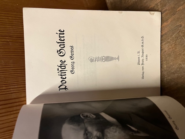 Poetische Galerie, Georg Gerves, 1930