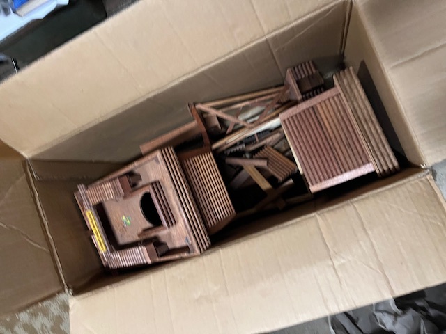 DDR Spielzeug Indianerstadt Fort 