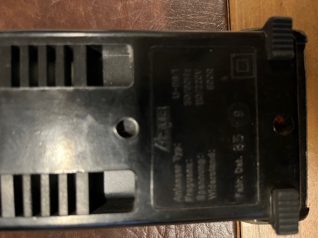 Fu&szlig;pedal Aspa U-118/1