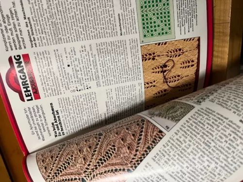 Burda Stricklehrbuch 1983