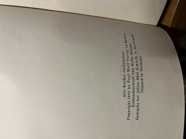 Die neuen Wirtschaftsformen 1914-1940, Samhaber