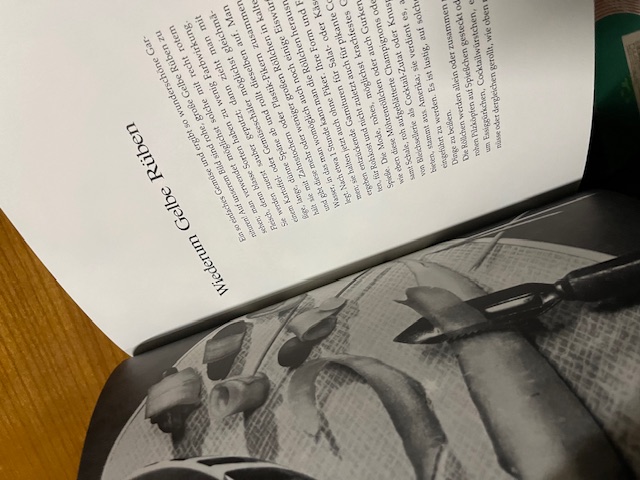 Bunt garnieren, Horn