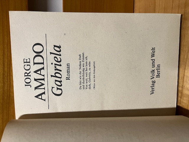 Gabriela, Jorge Amado