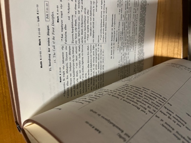 Synopse der drei ersten Evangelien