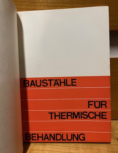 11 Hefte Baustahl DDR