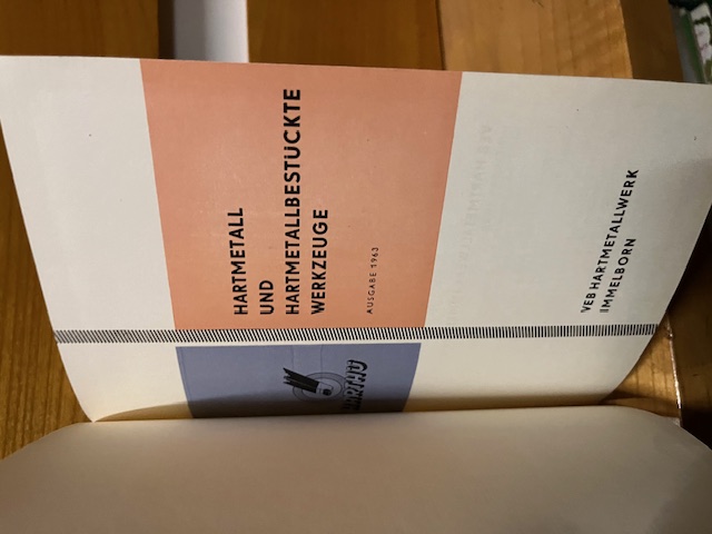 Heft Blank Stahl aus der DDR, DSM