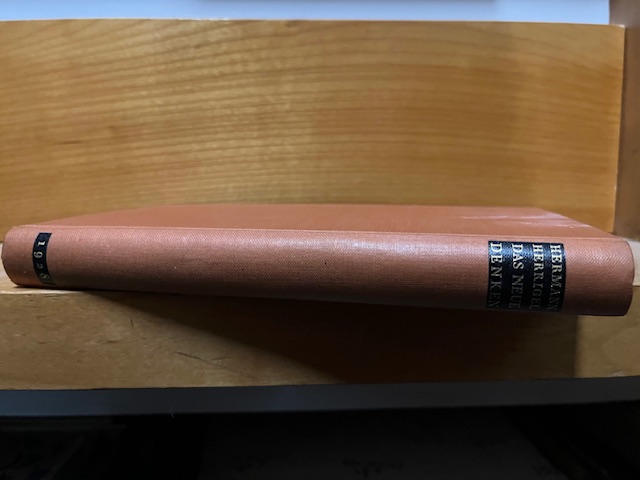 Herrigel, Das neue Denken