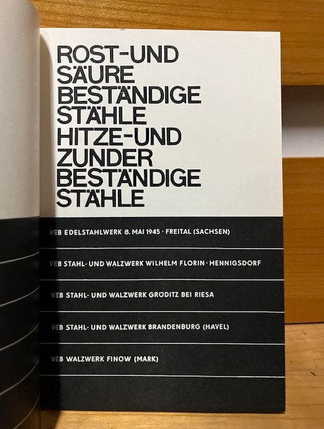 11 Hefte Baustahl DDR