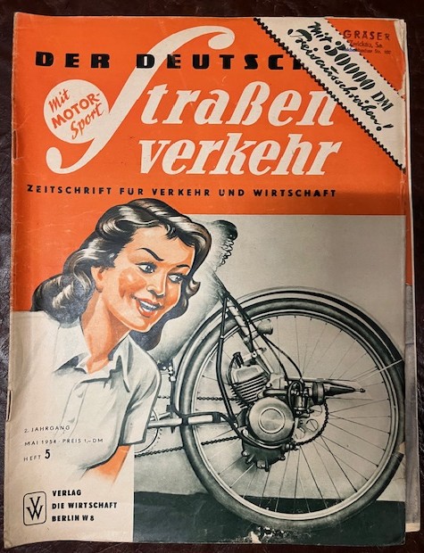 Zeitschriften Der Deutsche Strassenverkehr 1954