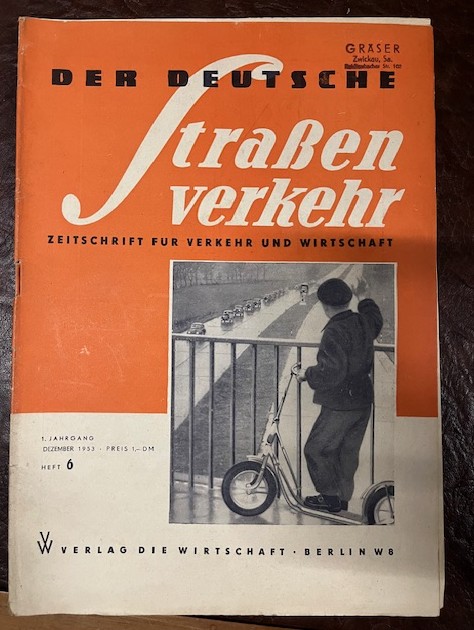 Zeitschriften Der Deutsche Strassenverkehr 1953