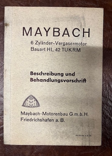 Maybach 6 Zylinder HL42 TUKRM