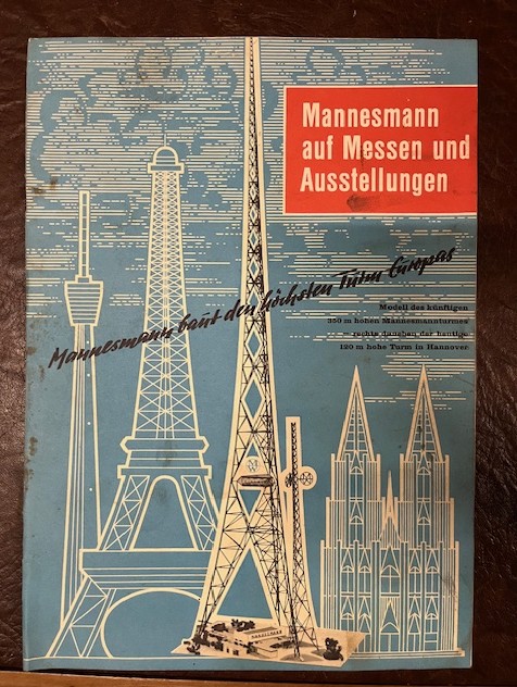 Mannesmann auf Messen und Ausstellungen, Prospekt 