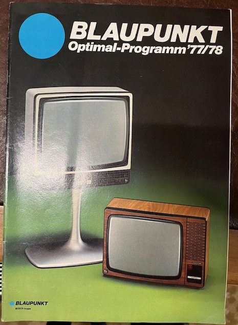 Zeitschrift Blaupunkt Optimal Programm `77/78