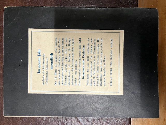 Schildkr&ouml;te ist Gef&auml;hrlich, Heft 6 1957 Bonhoff