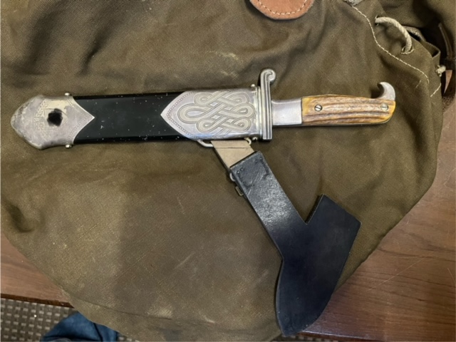 RAD Dolch mit Geh&auml;nge