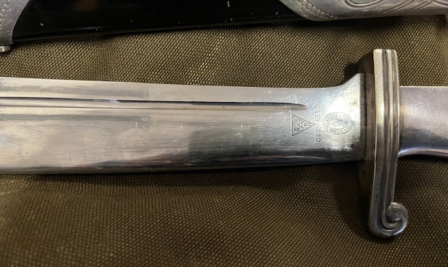 RAD Dolch mit Geh&auml;nge