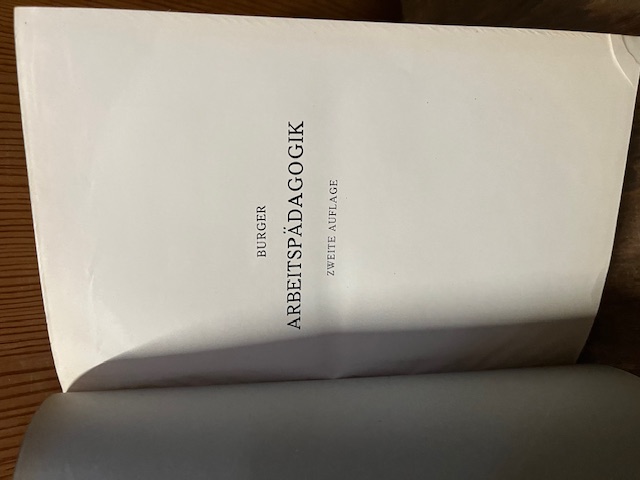 Arbeitsp&auml;dagogik, Burger