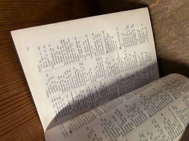 Vergleichende &Uuml;bersicht der vier Evangelien, Perus