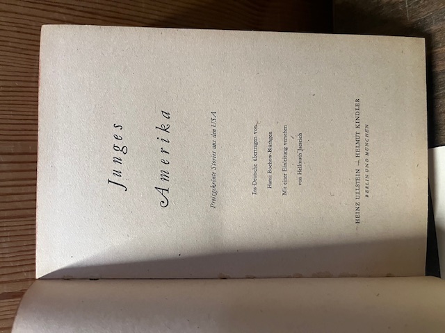 Junges Amerika, Preisgekr&ouml;nte Stories, Ullstein 19