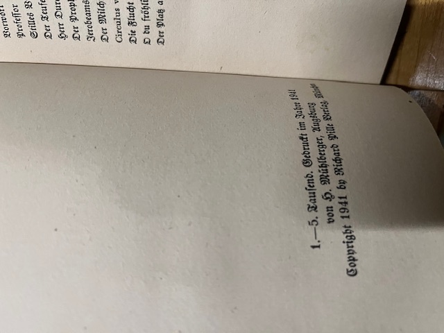 Professor Maus Fies, Harry Schmitz