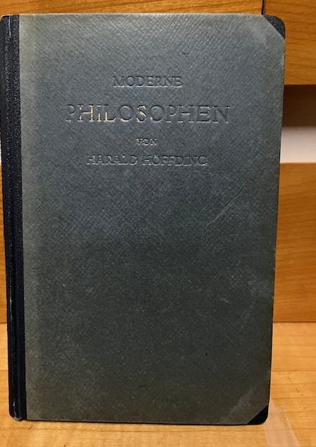 Moderne Philosophen, H&ouml;ffding, 1905