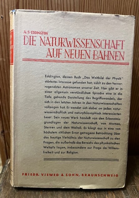 Die Naturwissenschaften auf neuen Bahnen 1935