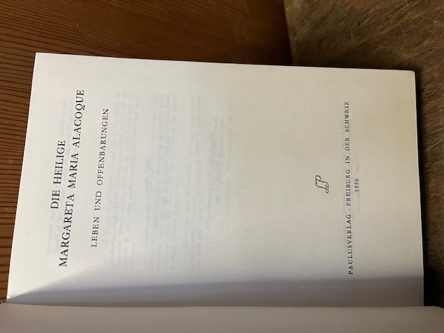 1950 Die heilige Margareta Maria Alacoque