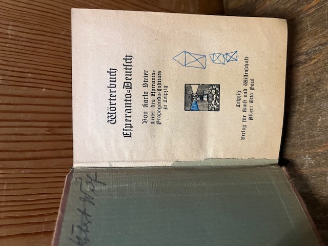 W&ouml;rterbuch Esperanto-Deutsch