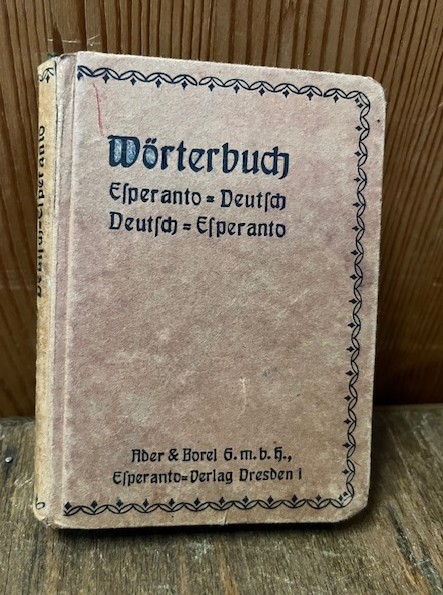W&ouml;rterbuch Esperanto-Deutsch