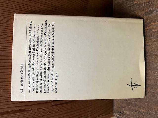 Scherben, Christiane Grosz