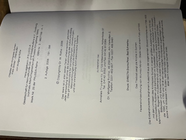 Ortsatlas des Kirchspiels Gurnen