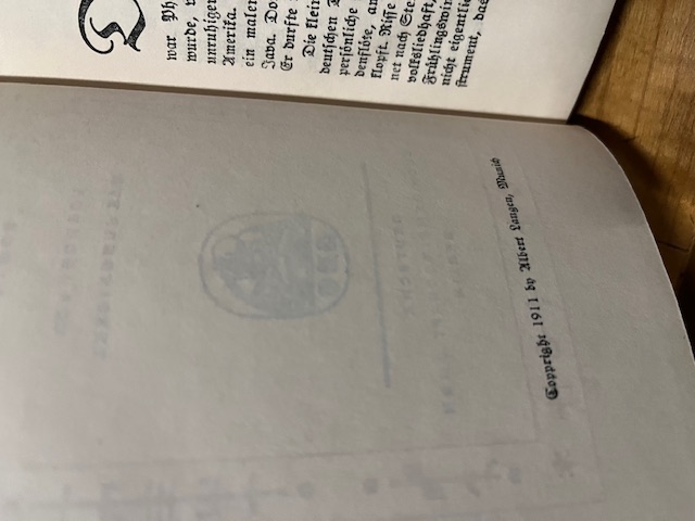 Raubmenschen, Dauthendey