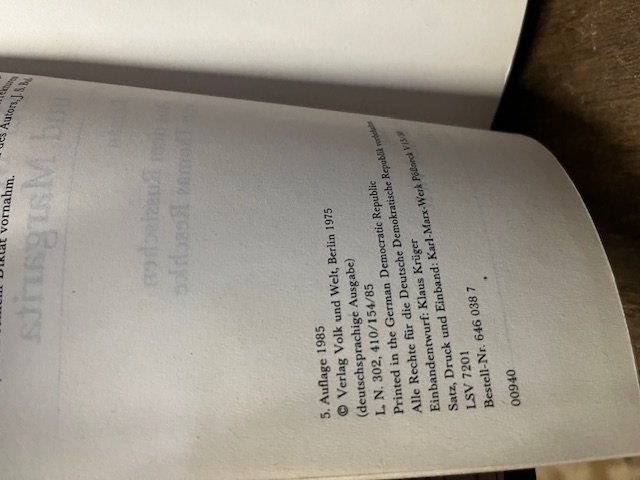 Der Meister und Margarita, Bugakow