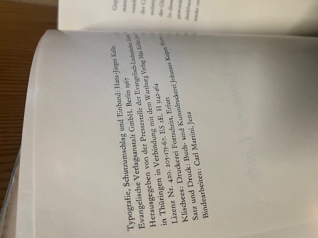 Von der Sch&ouml;nheit des Wassers, Riedel