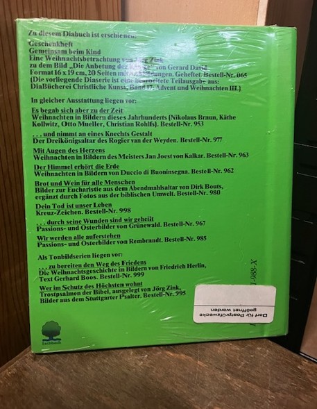 Gemeinsam beim Kind, Gerard David, Diabuch