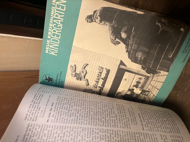 Neue Erziehung im Kindergarten 1969