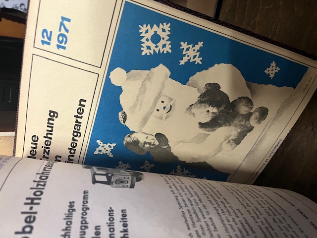 Neue Erziehung im Kindergarten 1971