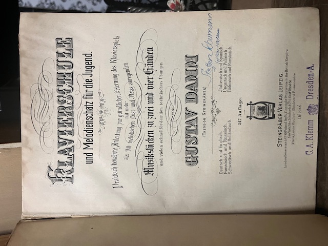 Klavierschule und Melodienschatz f&uuml;r die Jugend, G