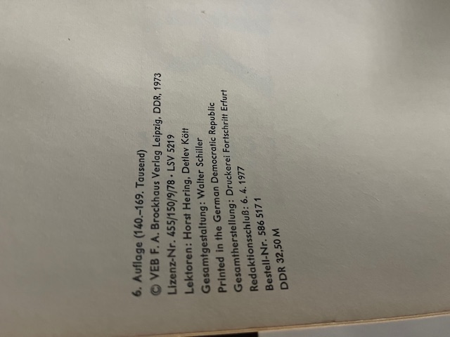 DDR, Brockhaus 1978