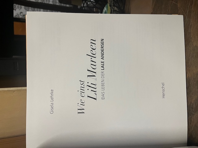 Wie einst Lili Marleen, Lehrke