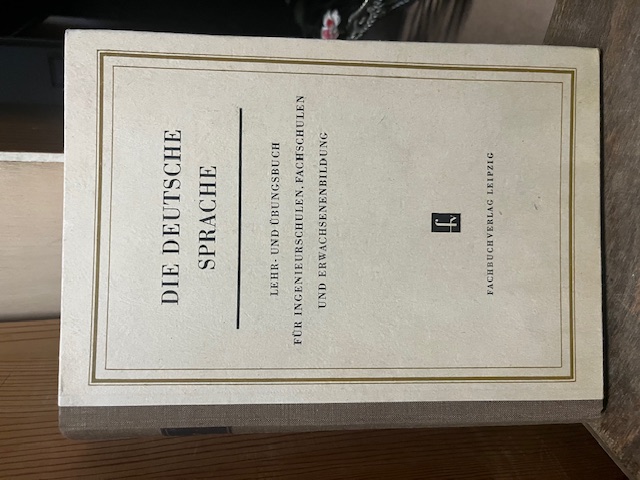 Die deutsche Sprache, 1959