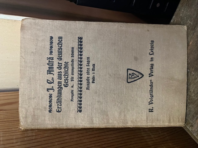 Erz&auml;hlungen aus der deutschen Geschichte, Ausgabe 