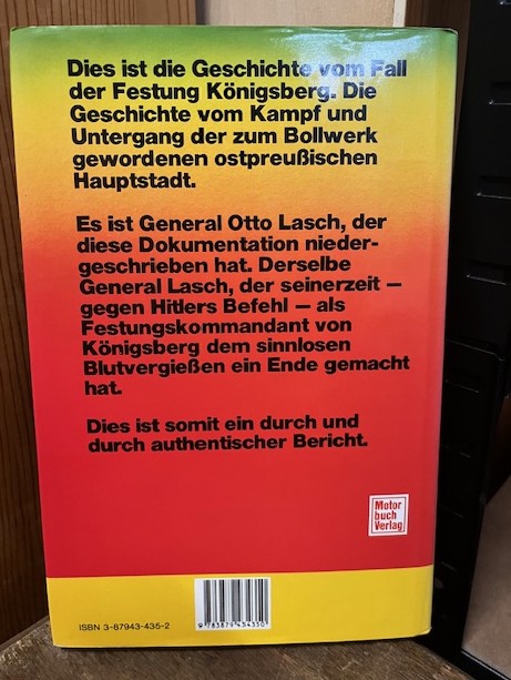 So fiel K&ouml;nigsberg, Lasch