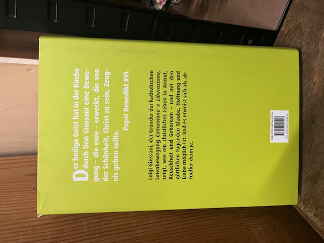 Kann man so leben?, Giussani