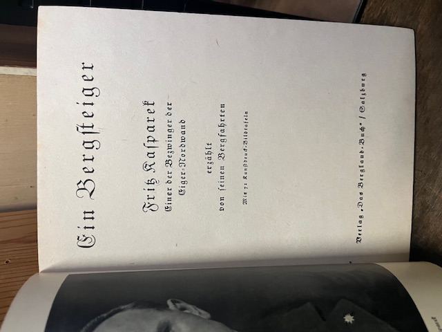 Ein Bergsteiger, Kasparek