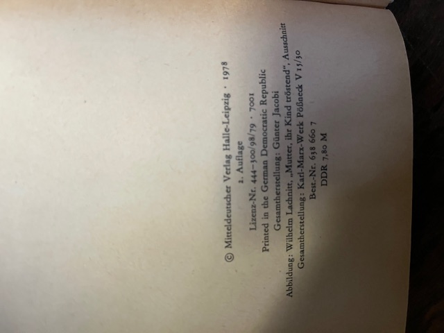 Die Last, die du nicht tr&auml;gst, Geppert