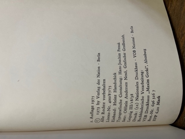 Der vielt&uuml;rige Tag, Grasnick